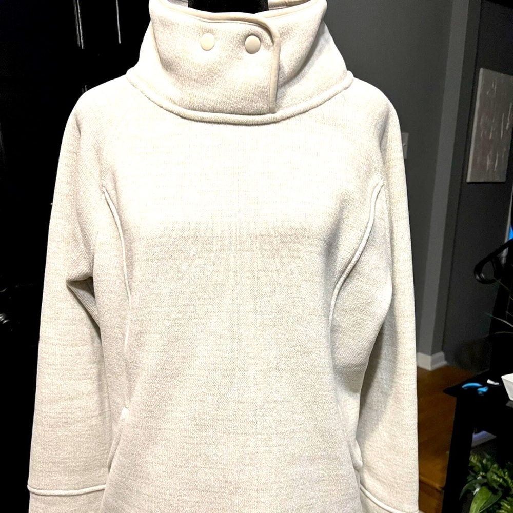 Prana Tri Thermal Tunic Women’s Yoga Fleece Workout Exercise Pullover Medium